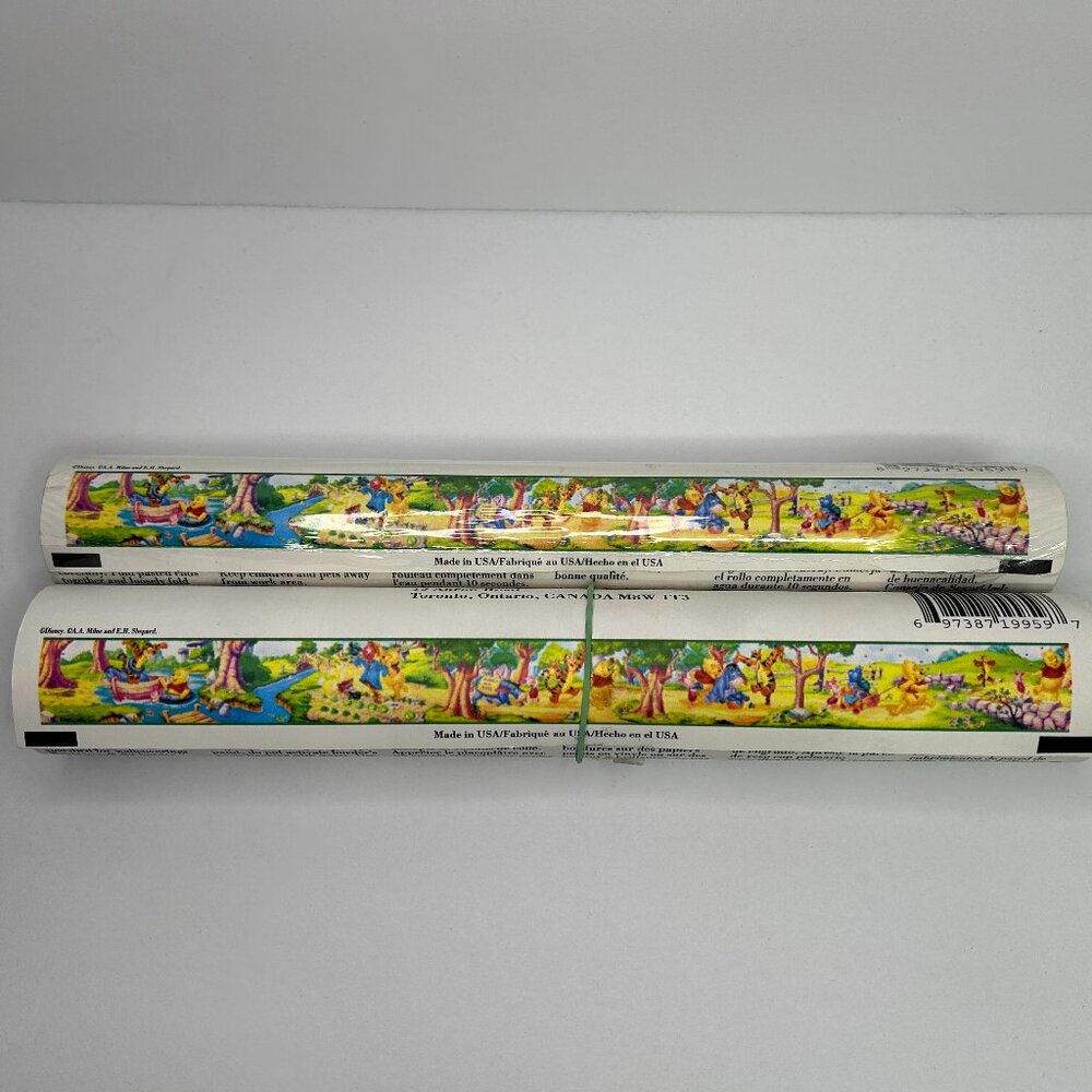 Disney's Winnie the Pooh Printed Wallpaper Border 2 Rolls of 10 Ft.